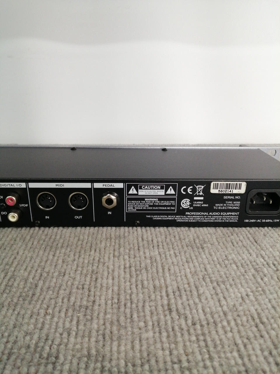 TC Electronic M350 リバーブ／空間系エフェクター TC Electronic M350: All Effects | Drums, Vocals & Guitar