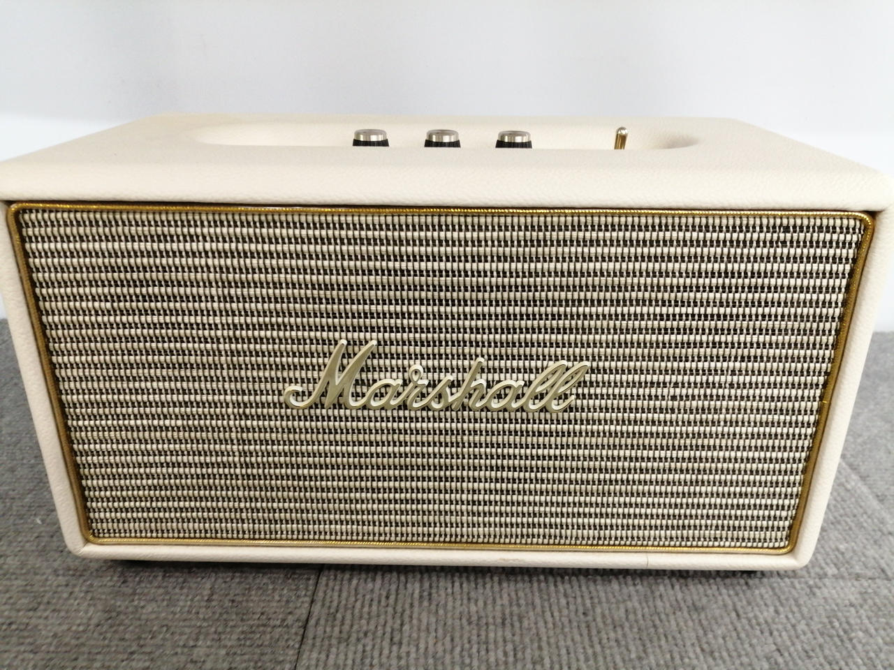 ふー様【ほぼ新品・未使用】一回使用Marshall スピーカー マーシャル(MARSHALL)|BTスピーカー|HARDOFFオフモール（オフモ