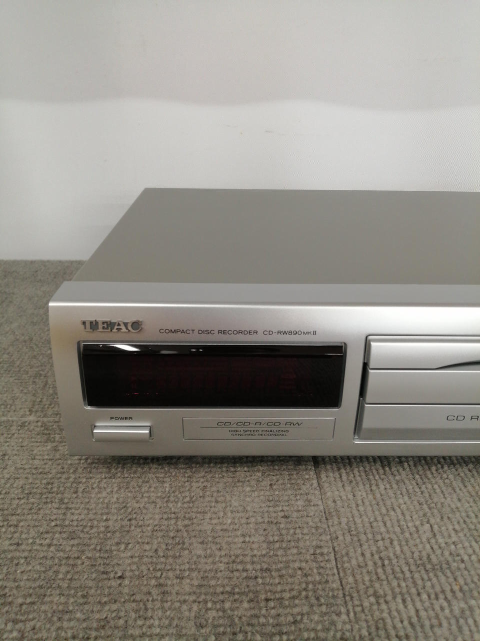 TEACティアックRW-D250 CDレコーダー本体のみ TEACティアックRW-D250 CDレコーダー本体のみ