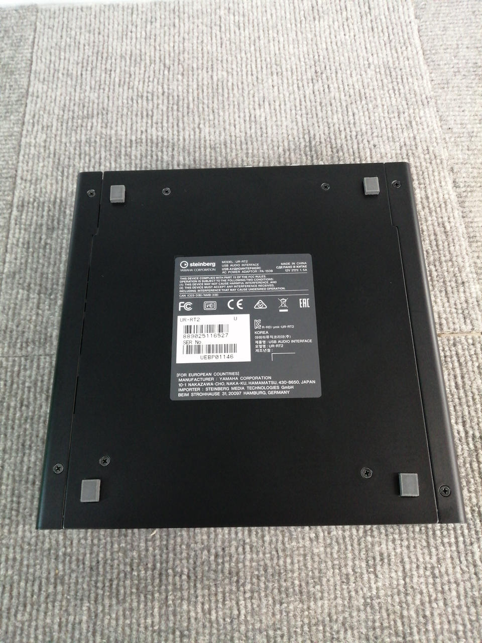 スタインバーグ(STEINBERG)|オーディオインターフェイス|HARDOFFオフ