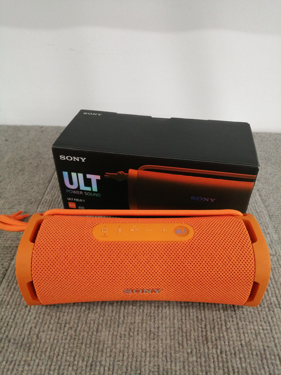 SONY ワイヤレススピーカー オレンジ SONY ワイヤレスポータブルスピーカー Bluetooth対応 オレンジ SRS