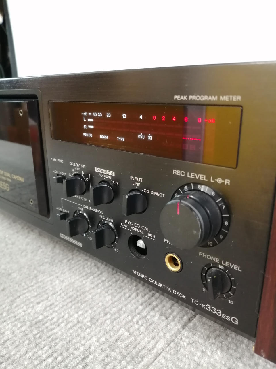 ソニー SONY カセットデッキ TC‐K333ESL 【ジャンク品】♡I18 SONY TC-K333ESLの仕様 ソニー