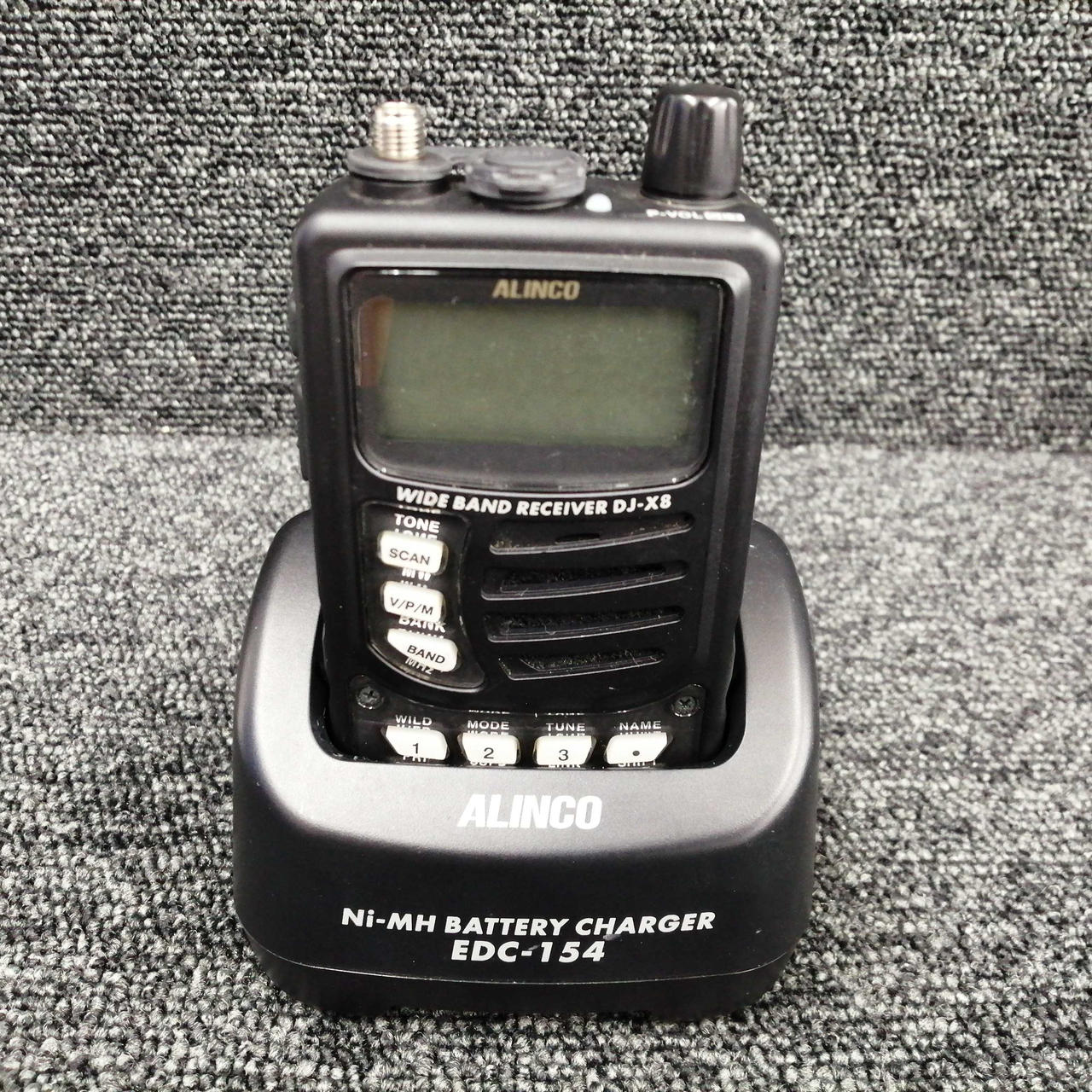 【美品】ALINCO ワイドバンドレシーバー/DJ-X81A ALINCO ワイドバンドレシーバー エアバンド仕様 DJ-X81A アルインコ