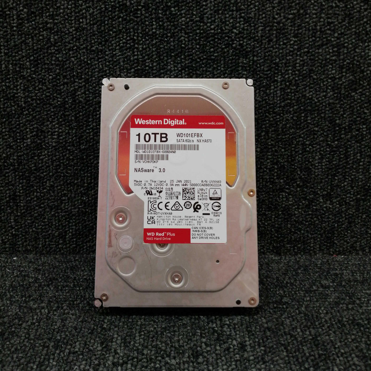 1072様専用 売約済み WesternDigital HDD 6T WESTERN DIGITAL WD60EFZX