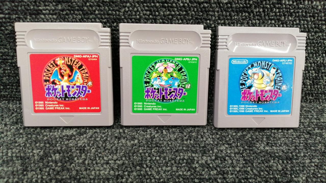 ポケットモンスター赤・緑・青