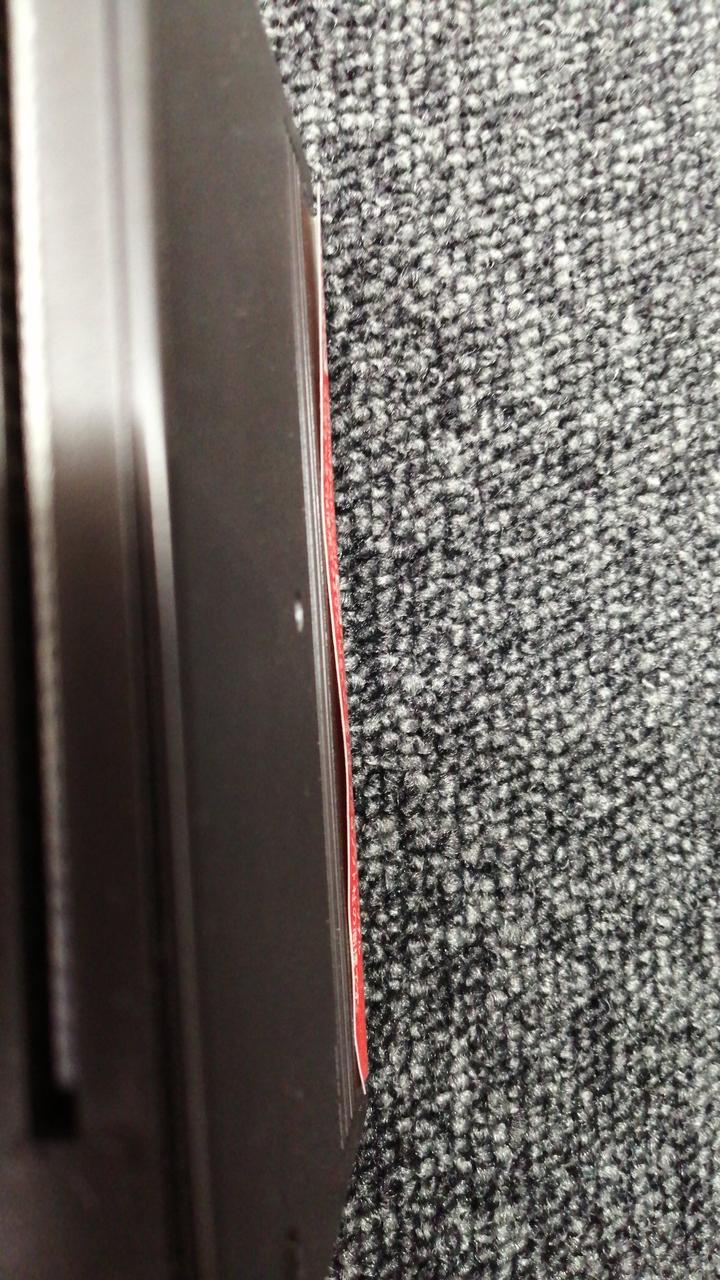 シール浮きあり