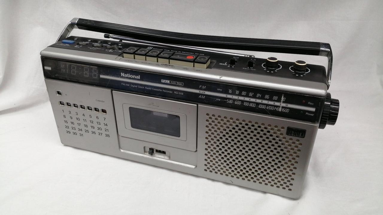 ナショナル National ステレオラジカセ RX-5500 1979年発売 昭和レトロ
