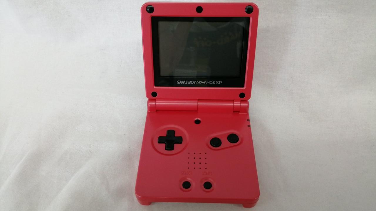 ゲームボーイアドバンスSP 限定版シャア専用カラー 未使用品 ゲームボーイアドバンスSP シャア専用カラー ソフト同梱版