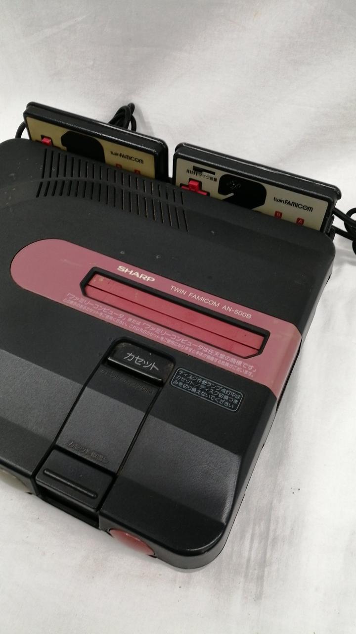 希少ハード ツインファミコン 本体 ジャンク gY294c [訳あり] FC シャープ ツインファミコン 本体のみ AN