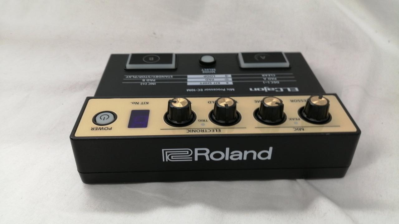 Roland EC-10m カホン用マイクプロセッサー Amazon | Roland ローランド EC-10M エルカホン カホン専用