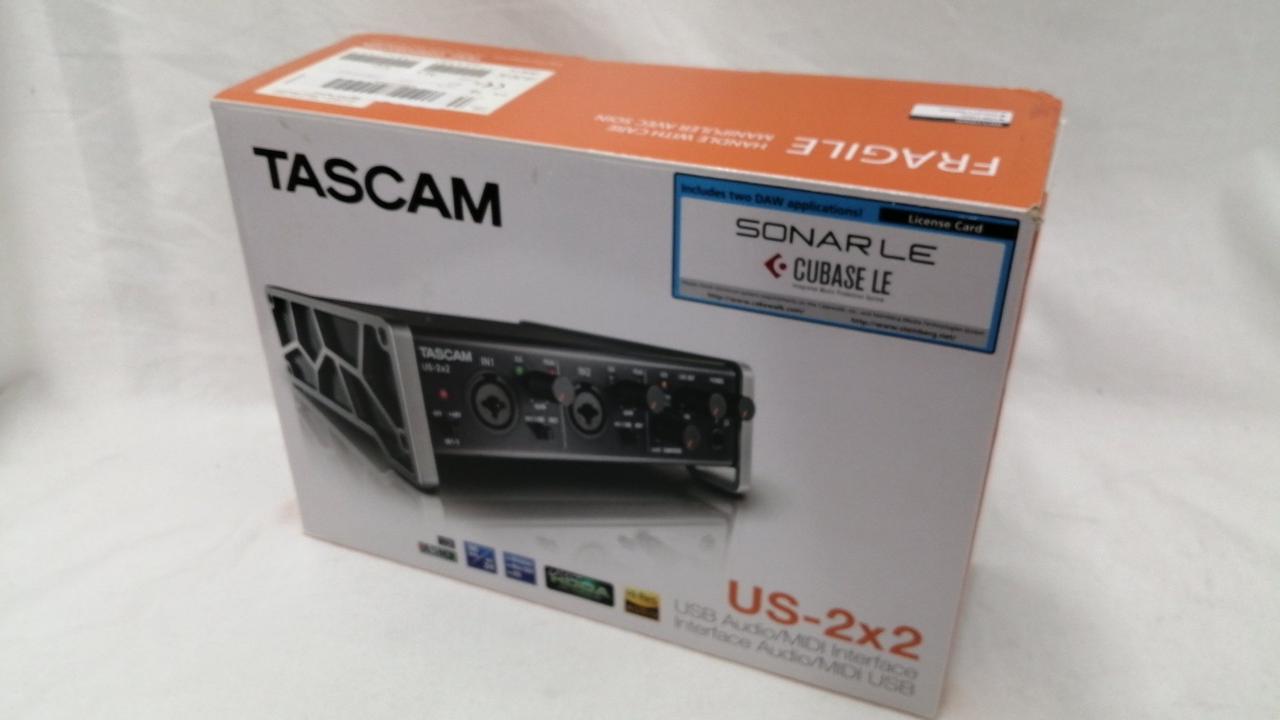 TASCAM US-2X2HR オーディオインターフェース TASCAM US-2x2HR