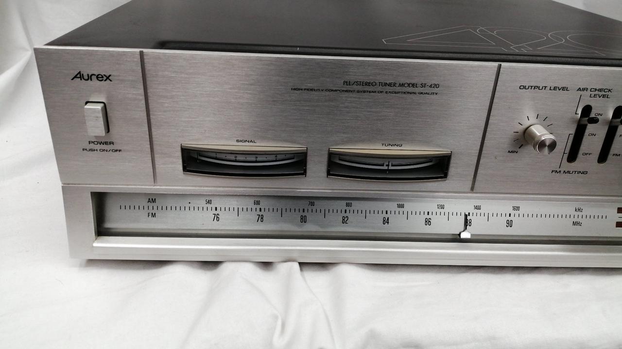 Aurex アンプ、チューナーセット AUREX|AM/FMチューナー|HARDOFFオフモール（オフモ