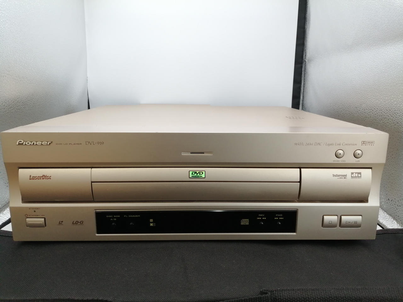作動良好 DVL-919 pioneer コンバーチブルプレイヤー パイオニア Amazon.co.jp: パイオニア DVD/LDコンパチブルプレーヤー DVL