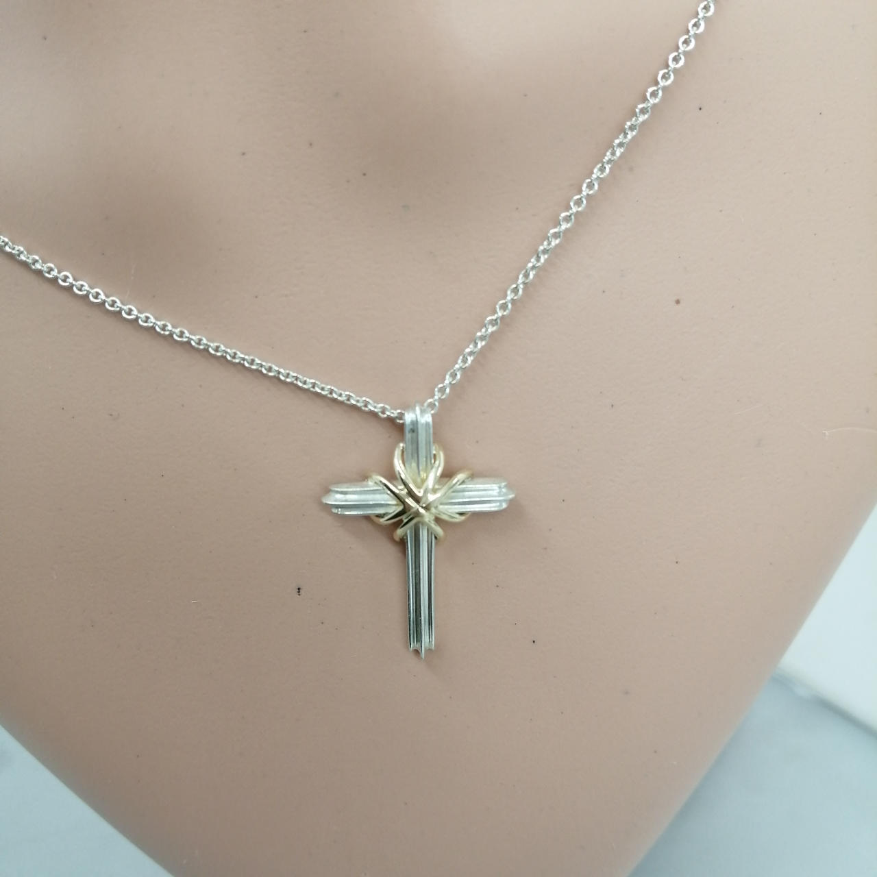 ティファニー　廃盤　シルバー クロスネックレス クロスネックレス シルバー ヴィンテージ|ティファニー TIFFANY