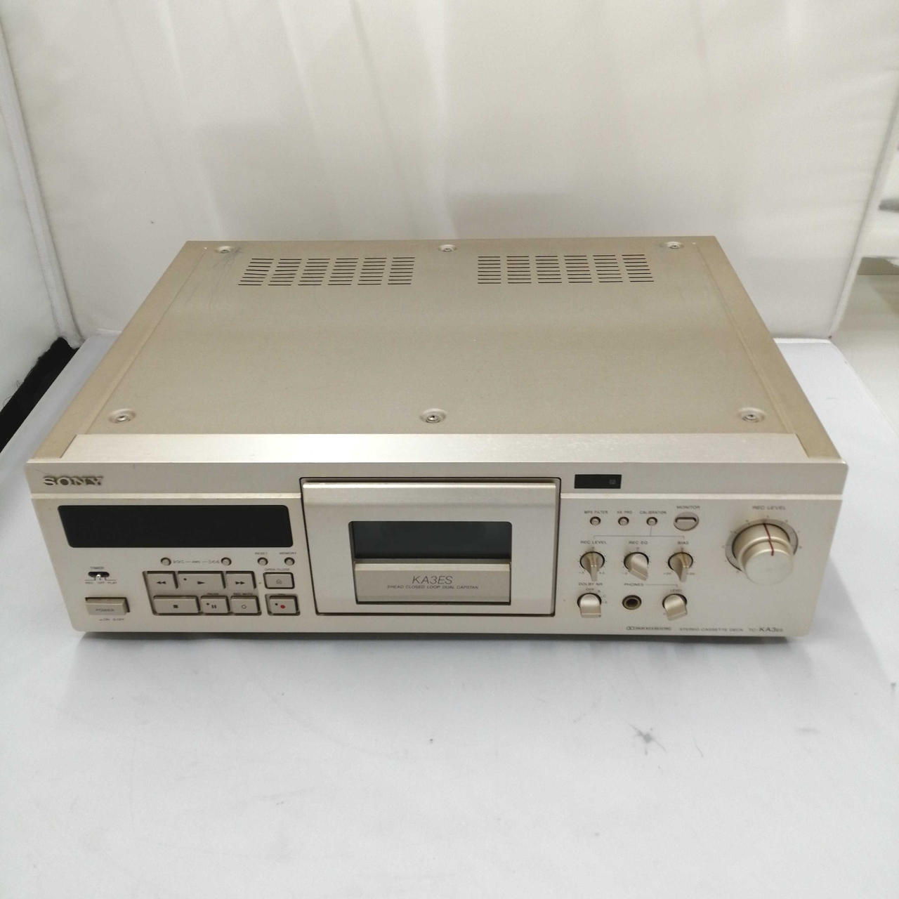 約9年も生産されたSONY TC-KA3ES🔷年式で微妙に違う見分け方
