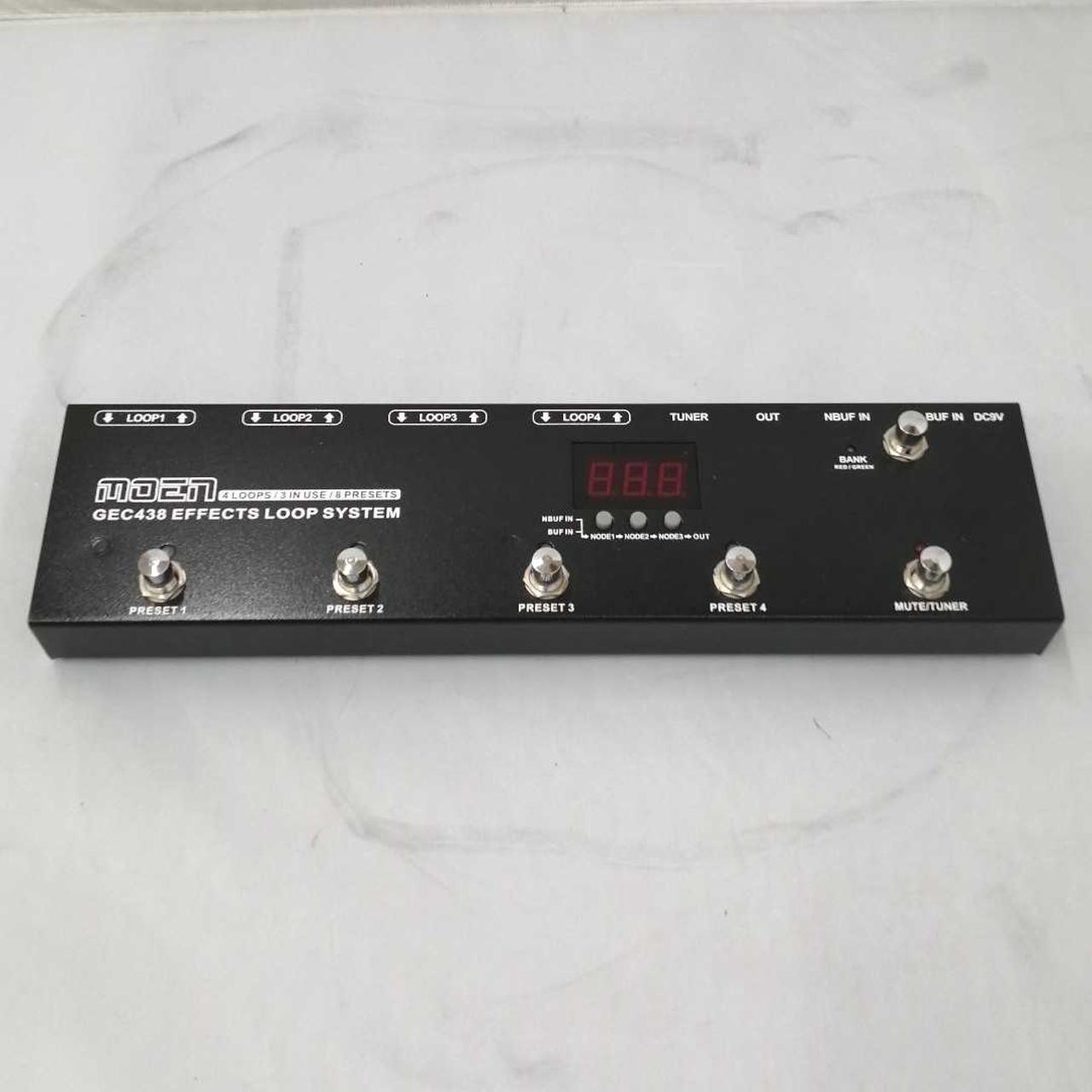 Moen GEC438 スイッチャー used】MOEN / GEC438 Guitar Effects Commander【GIB横浜