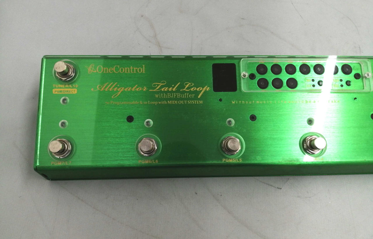 One Control TailLoopMKIII スイッチャー 美品 One Control Xenagama Tail Loop MKIII - 3 Loop with T.O. and