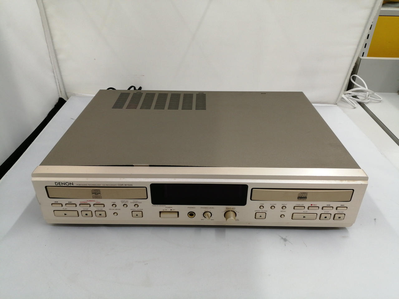 Denon CDR-W1500 デノン　CD プレイヤー　レコーダー デノン / デンオン(DENON)|CDレコーダー|HARDOFFオフモール
