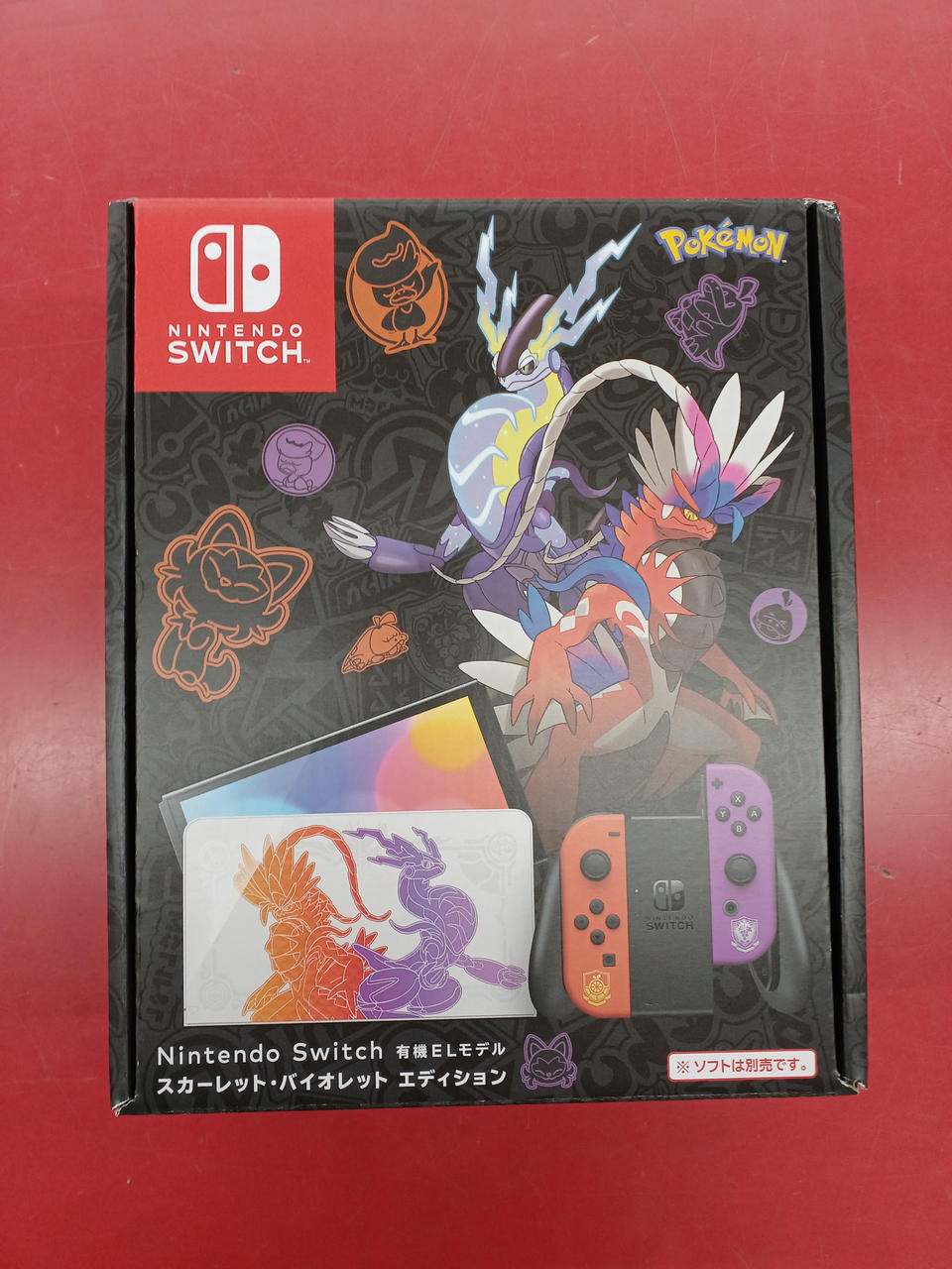 傷・不備・故障なし Nintendo Switch スカーレット・バイオレット 傷・不備・故障なし Nintendo Switch スカーレット