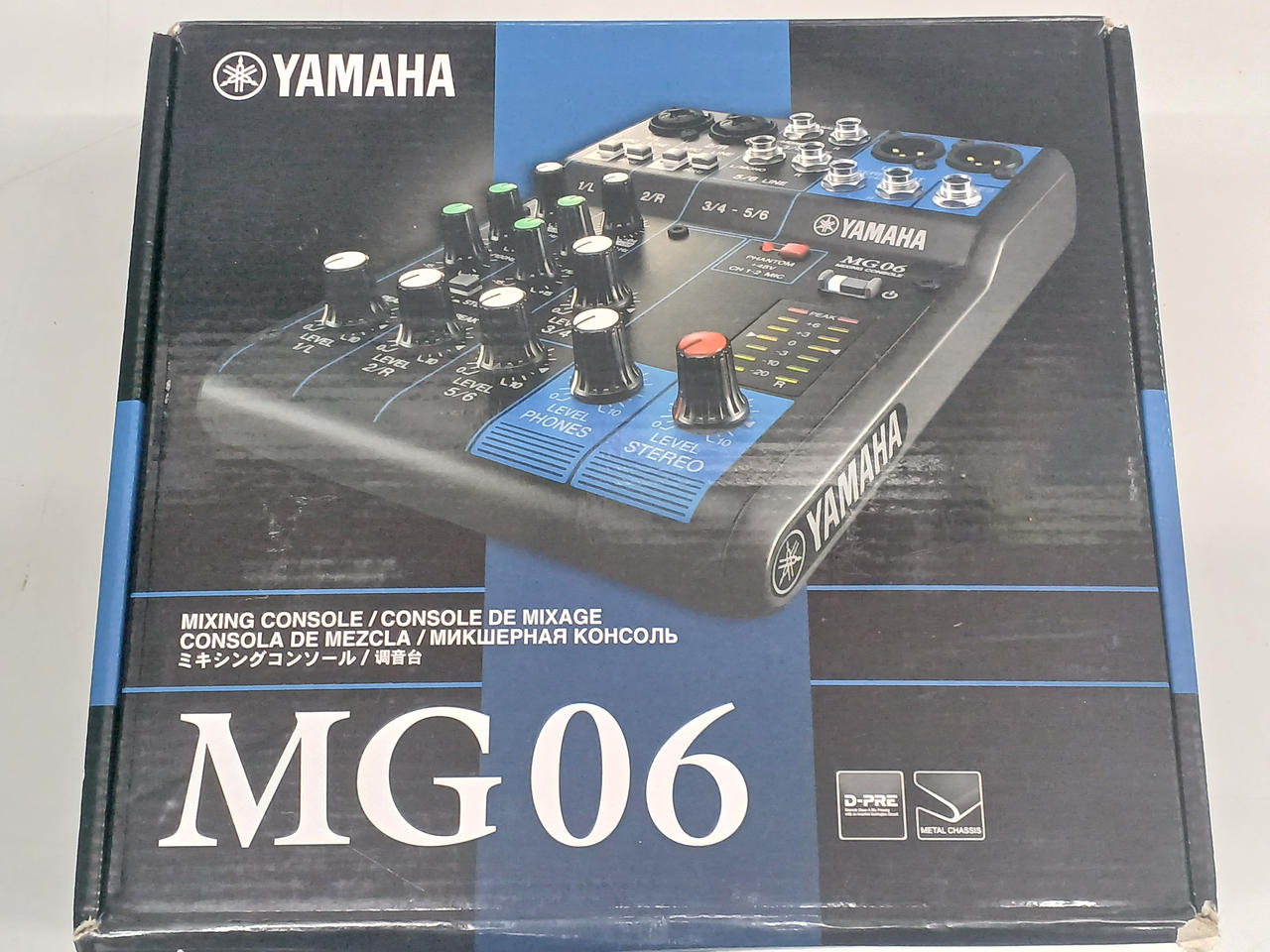 YAMAHA MG06 アナログミキサー 美品 電源アダプター付 動作確認済 YAMAHA ( ヤマハ ) MG06 アナログミキサー 送料無料 | サウンドハウス