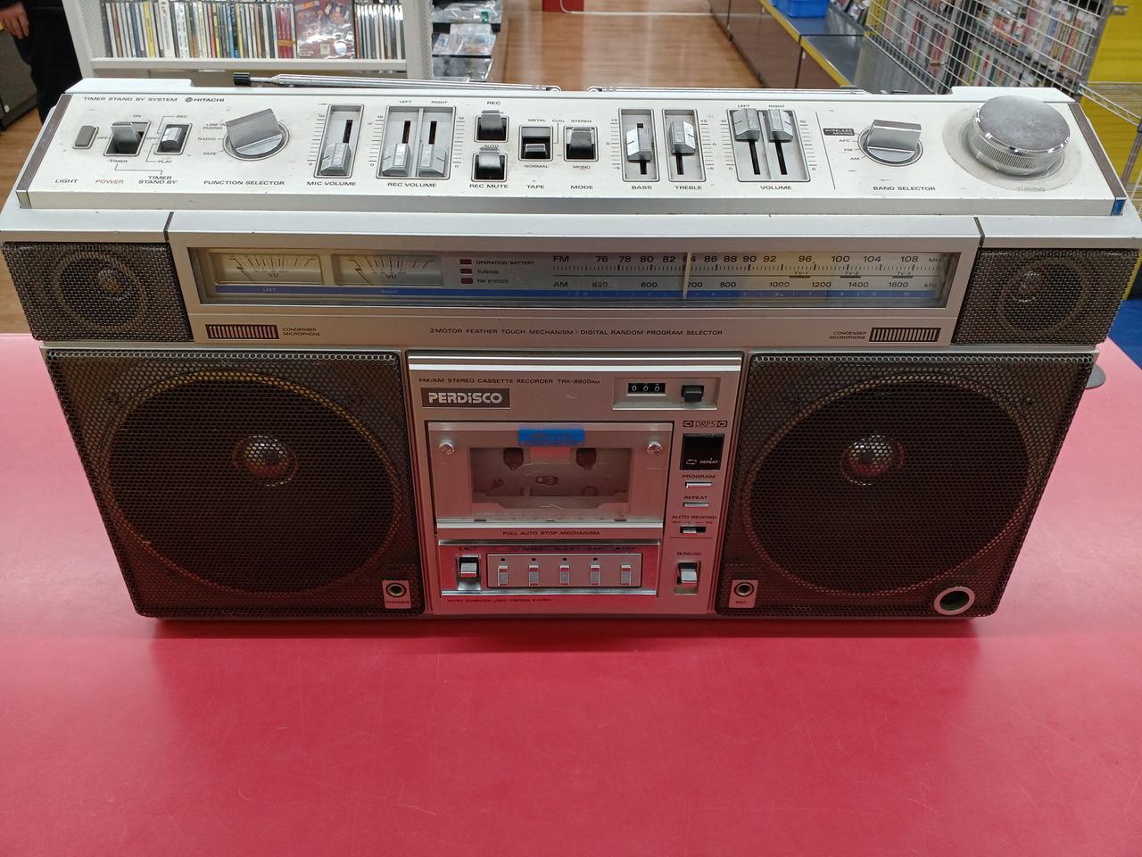 HITACHI モノラルラジカセ HITACHI モノラルラジカセ