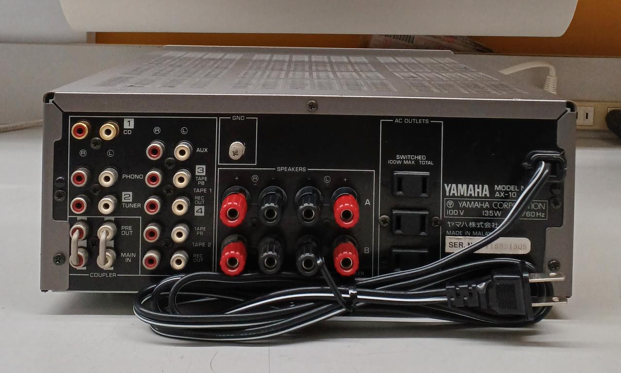 ★動作〇★ プリメインアンプ ヤマハ AX-596 アンプ ヤマハ | AX-596 - HiFiコンポーネント - 概要