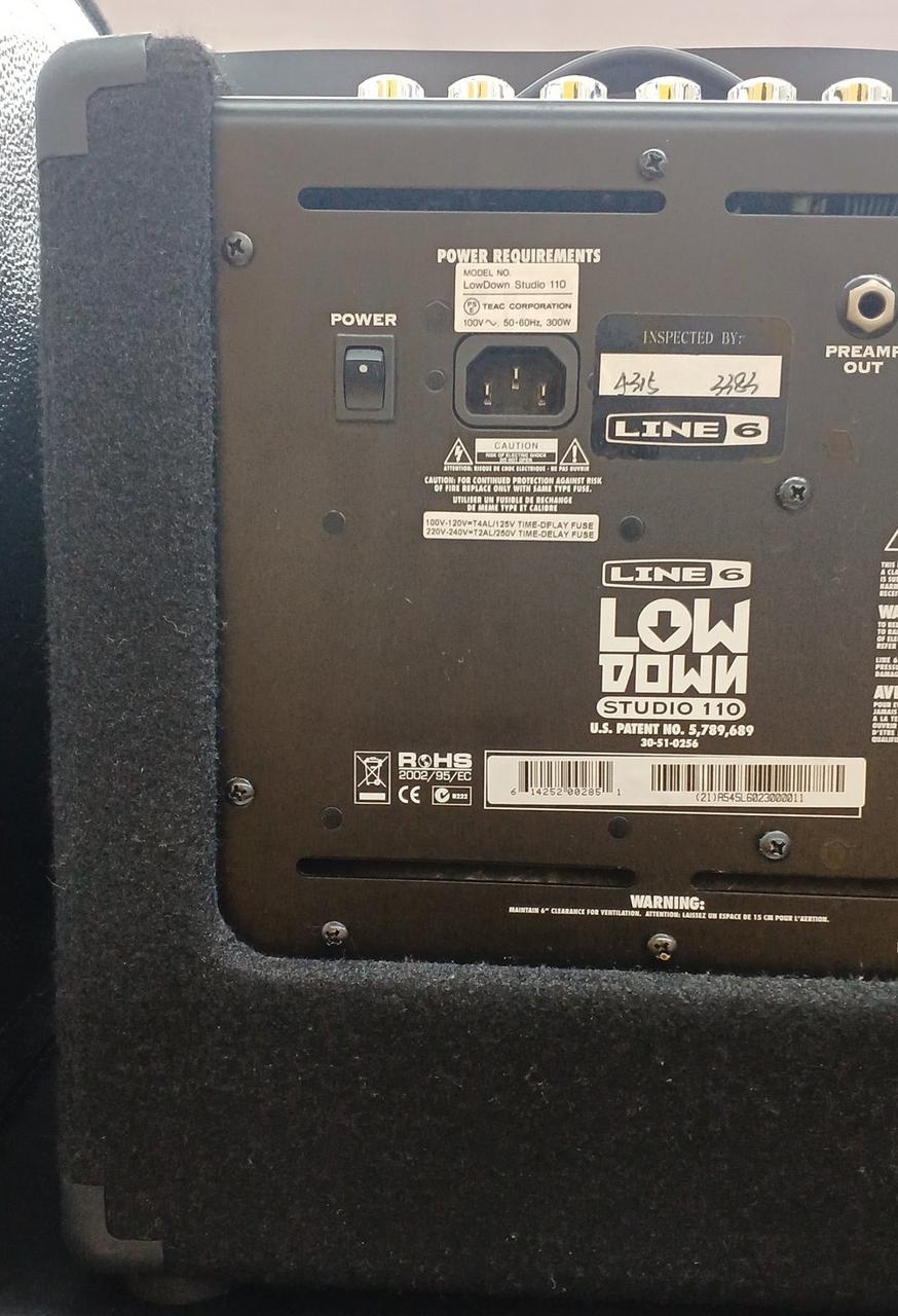 Line6 Low Down STUDIO 110 ベースコンボアンプ 75W LINE6|ベースアンプ|【ハードオフ公式通販】オフモール|1010390000051605