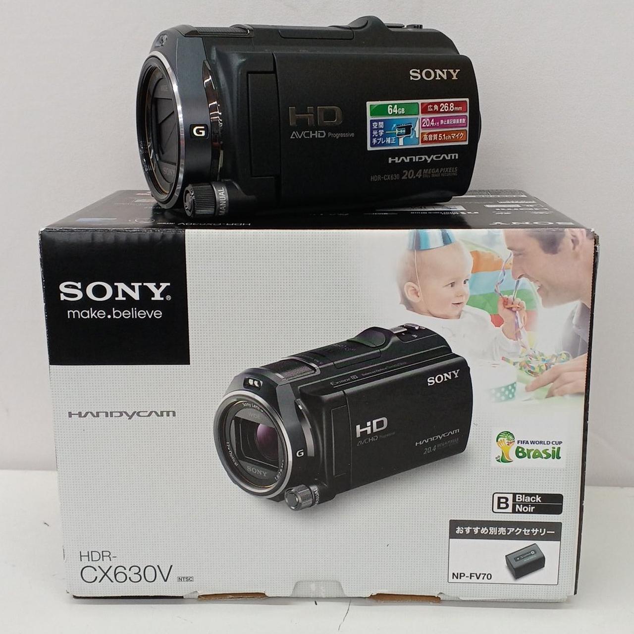 極美品 SONY HDR-CX630V 64GB 元箱 付属品多数 ソニー(SONY)|メモリビデオカメラ|【ハードオフ公式通販】オフモール