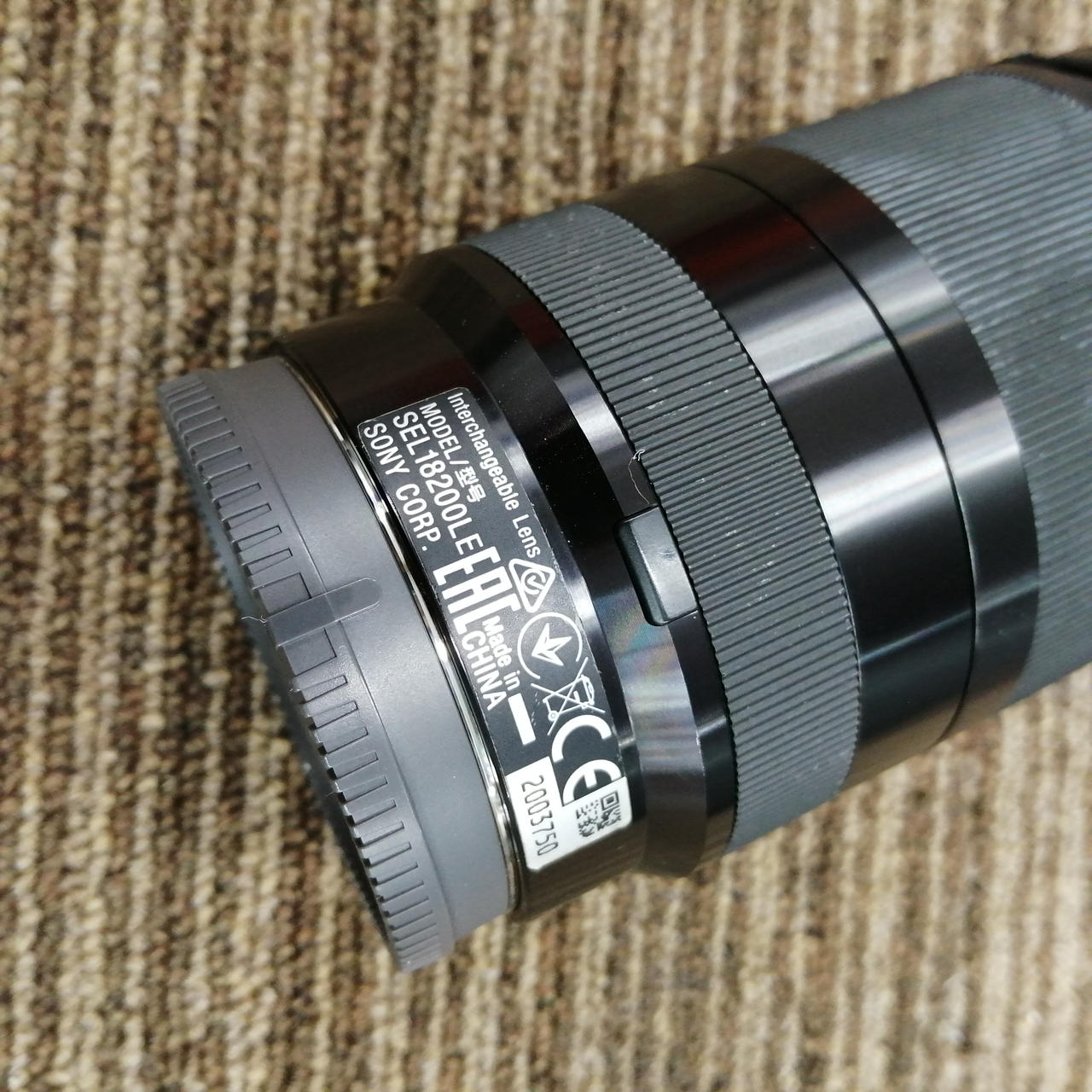 SONY SEL18200LE ズームレンズ 保証期間内