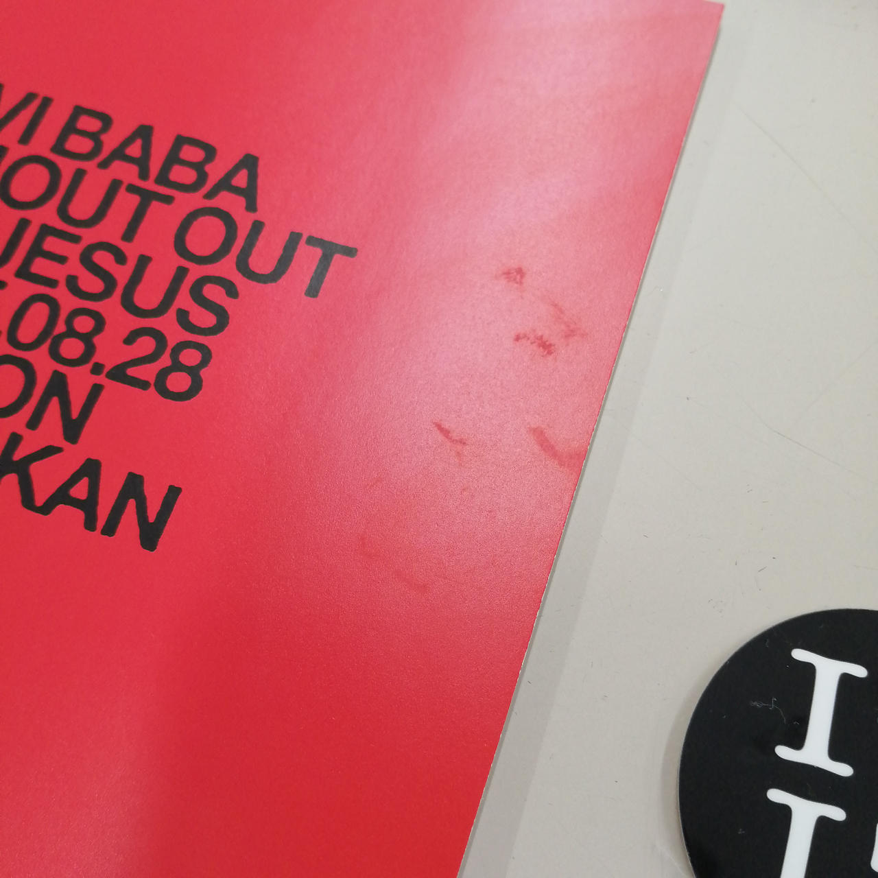 フォトブック汚れ1