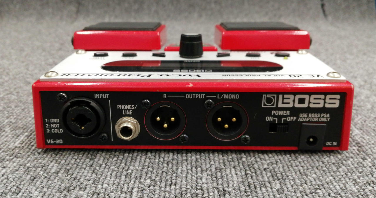 BOSS VE-20 延びる ボーカルエフェクター美品です。