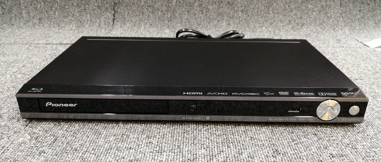 プレーヤー Blu-ray Disc Player BDP-3140 Amazon.co.jp: Pioneer Blu-Ray Player with Upscaling/Quick