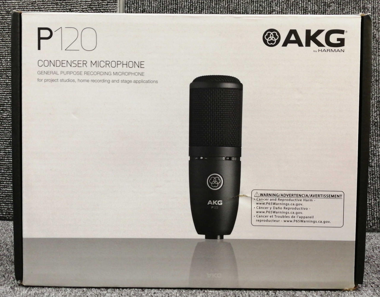 【即購入・値下げ交渉可】AKG P120 コンデンサーマイク　新品未開封 即購入・値下げ交渉可】AKG P120 コンデンサーマイク 新品未開封