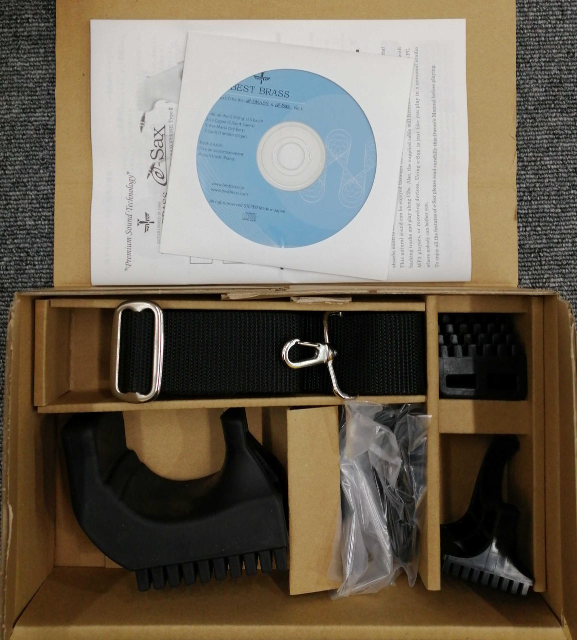 夜の練習にも！ BEST BRASS e-SAX アルトサックス用消音器 中古 夜の練習にも！ BEST BRASS e-SAX アルトサックス用消音器 中古 best