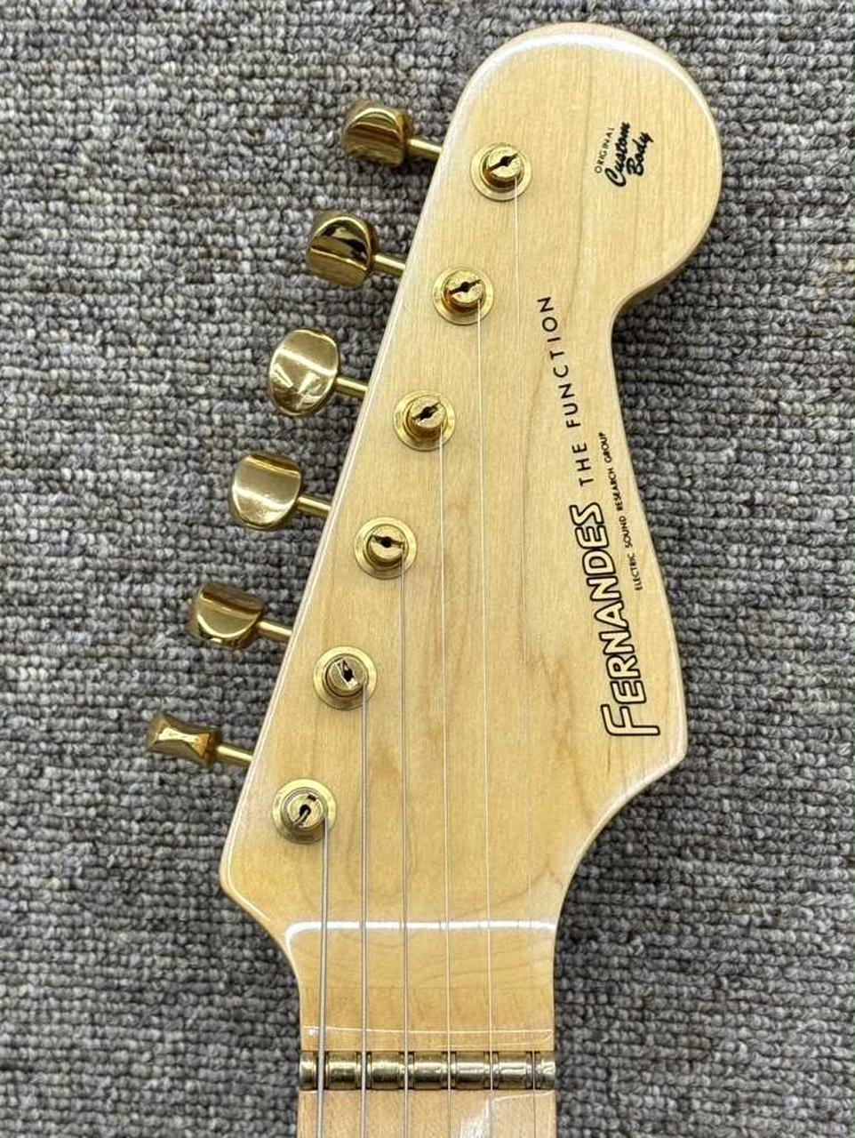 FERNANDES エレキギター ブラウン/サンバースト Yahoo!オークション - フェルナンデス エレキギター サン