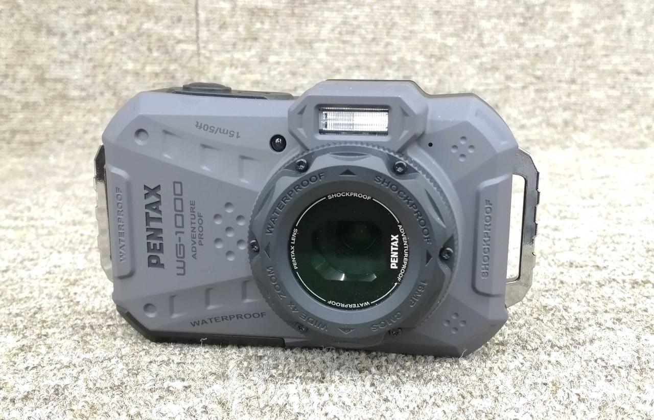 【ジャンク品】PENTAX WG-1000 コンパクトデジタルカメラ PENTAX WG-1000 防水デジタルカメラ 本格的なアウトドア撮影が