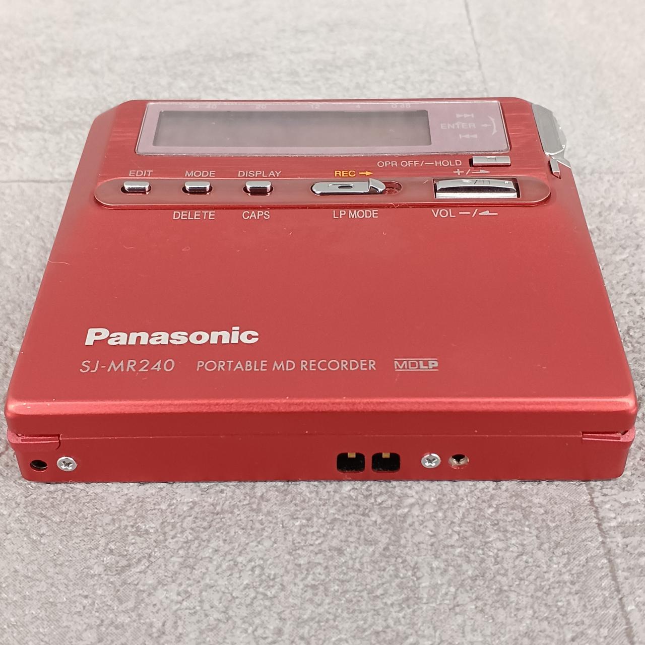 【動作確認済】　MDプレイヤー　パナソニック 概要 ポータブルMDプレーヤー SJ-MJ35 | オーディオ | Panasonic