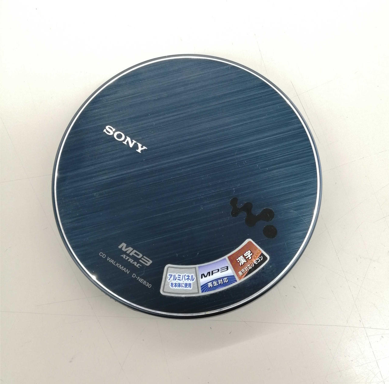 【ジャンク】SONY CD WALKMAN D-NE830 SONY D-NE830 CD Walkman Portable CD Player MP3 silver tested