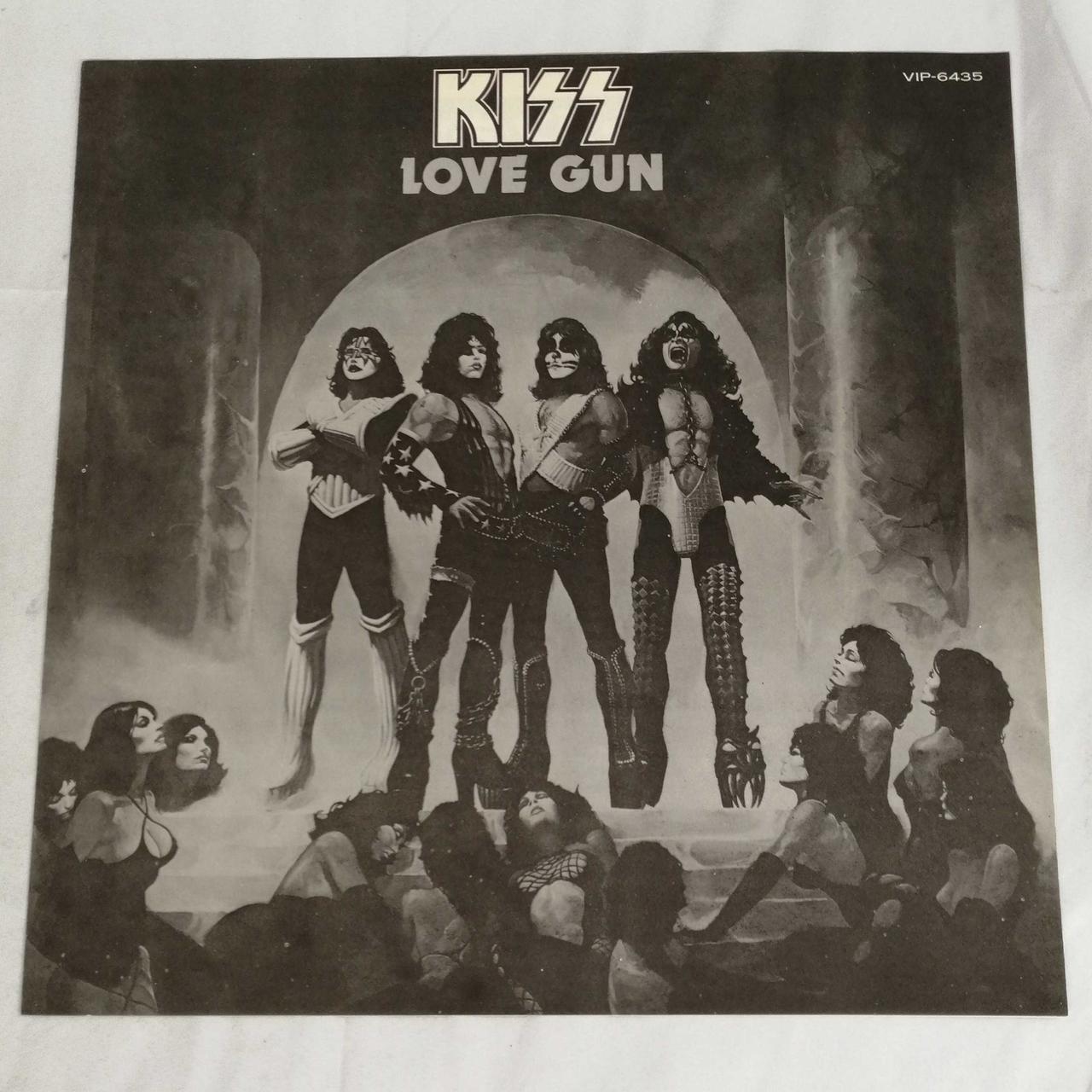【ジャンク品】キッス ラブ・ガン レコード 帯付き ラブガン模型+BANG！付き Yahoo!オークション -「kiss love gun」の落札相場・落札価格