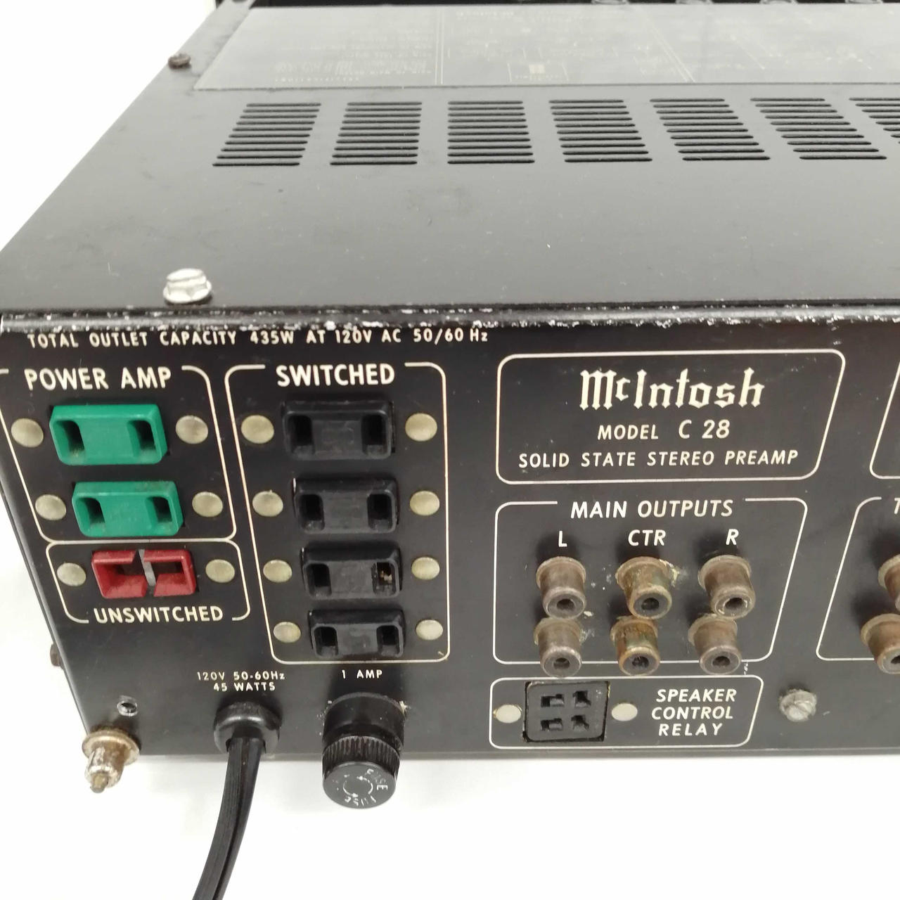 マッキントッシュ(MCINTOSH)|【ジャンク】コントロールアンプ