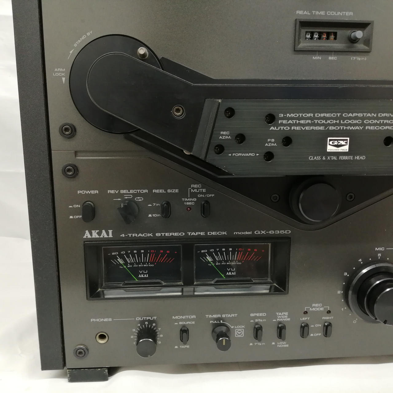 美品 AKAI オープンリールデッキ GX-635D 通電確認済 アカイ(AKAI)|オープンリールデッキ|HARDOFFオフモール（オフモ