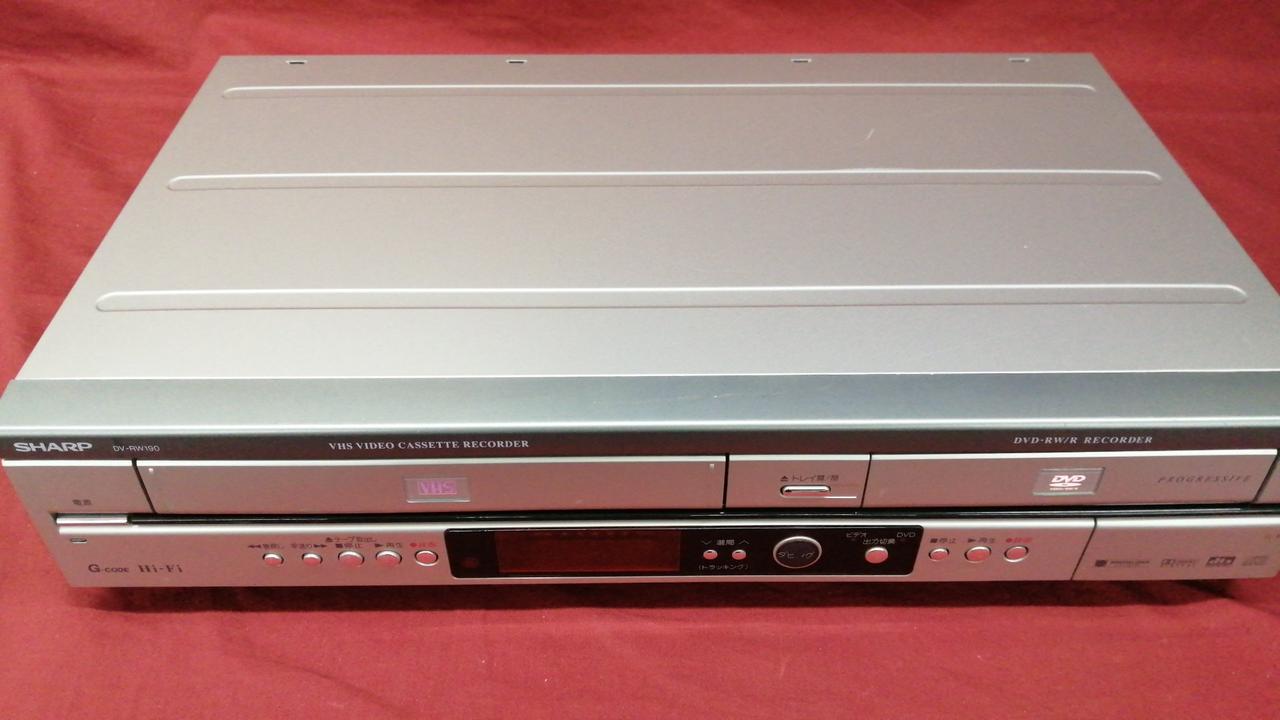 中古】vhs dvd 一体型 ブルレイレコーダー SHARP シャープ AQUOS BD
