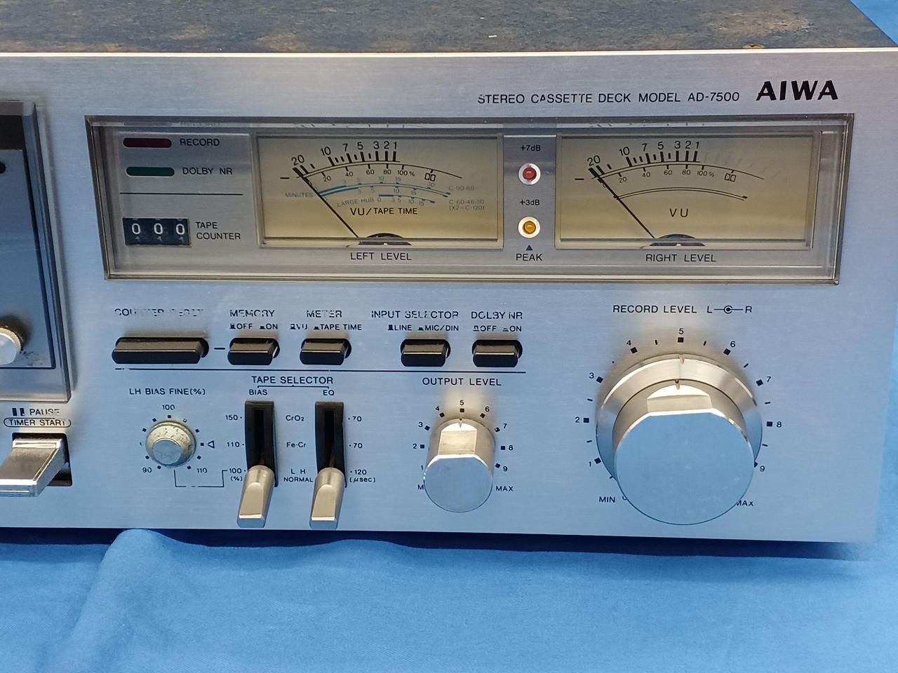 アイワ AD-7700 カセットデッキ AIWA カセットデッキ AD-7700 STEREO CASSETTE Deck アイワ