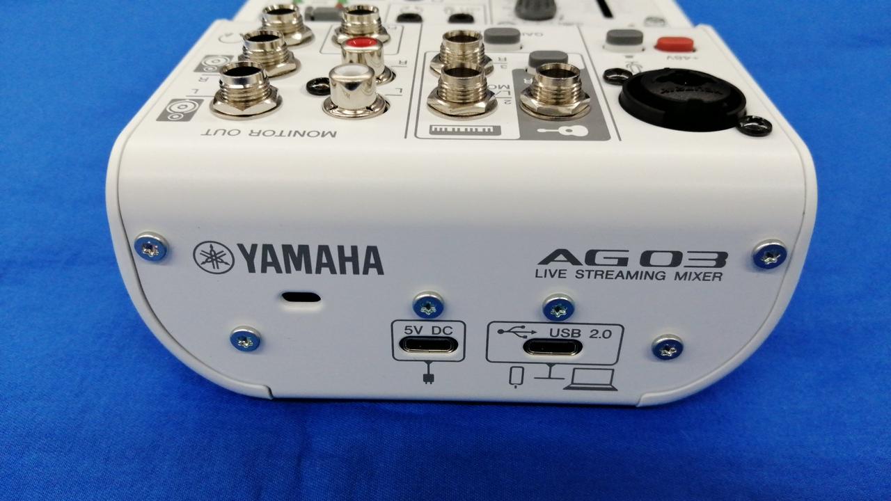 YAMAHA ミキサー ヤマハ | AG03 - ウェブキャスティングミキサー - 概要