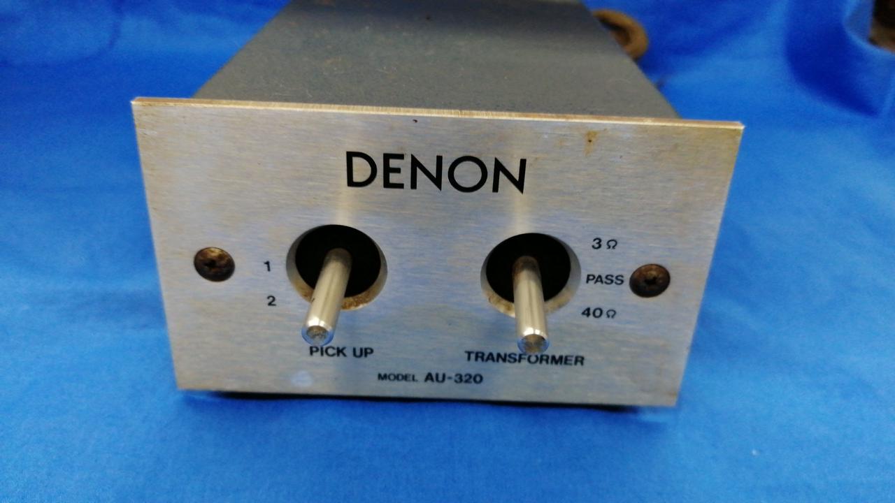 DENON AU-320 トランスフォーマー 昇圧トランス 動作未確認 現状 Yahoo!オークション -「denon au-320」の落札相場・落札価格