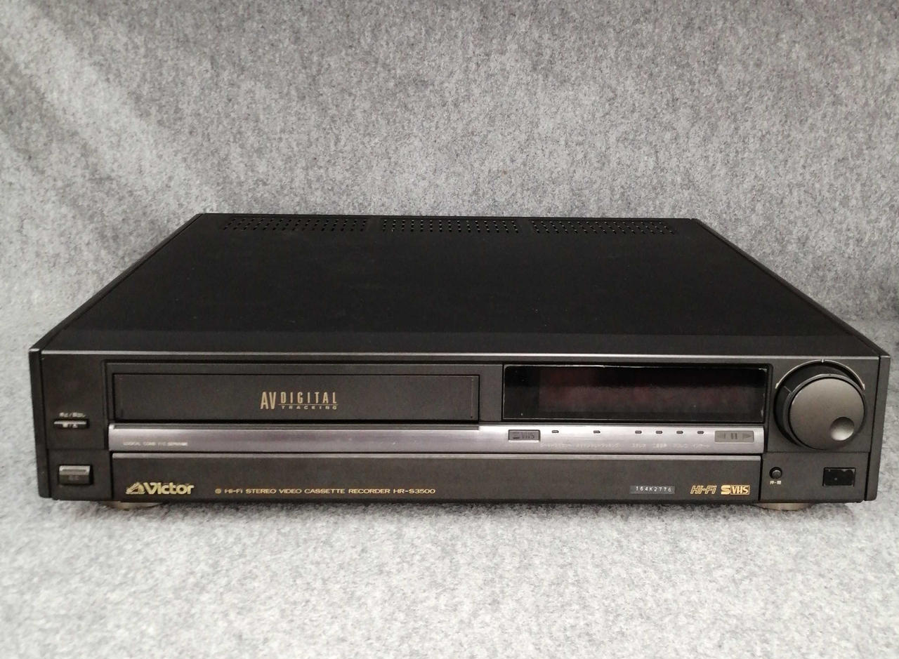 ビクターVHSビデオデッキHR-F11とI-O DATA GV-SDRECセット ビクターVHSビデオデッキHR-F11とI-O DATA GV-SDRECセット