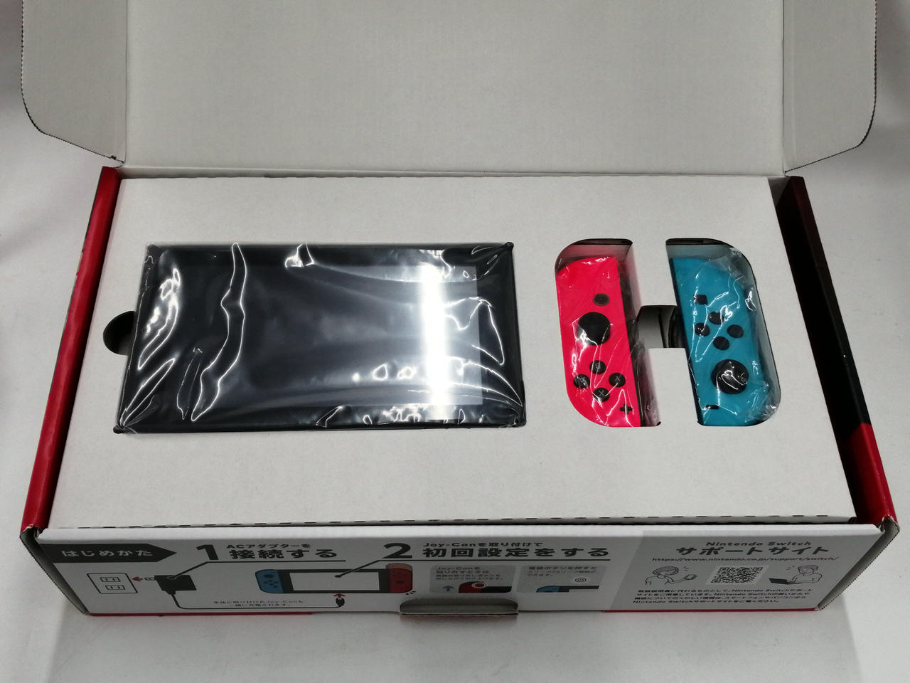 Nintendo Switch - ミミ枠　※化粧箱のままでの発送です。 Nintendo Switch 【ラッピング可】【即日発送】【新品 箱不良