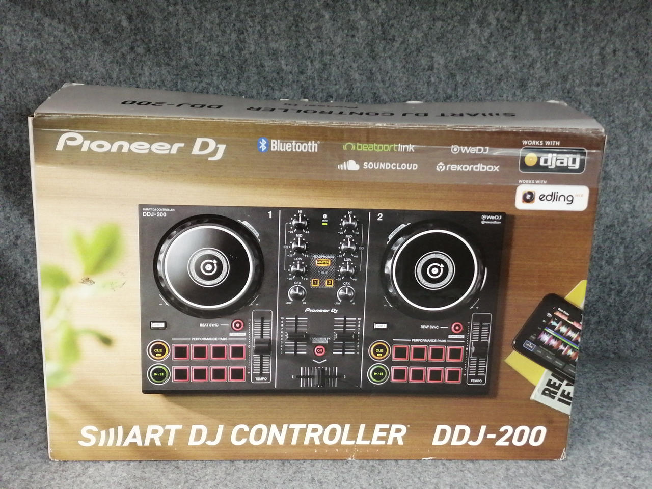 Pioneer DJ DDJ-200 DJコントローラー 本体＋箱付き DDJ-200スマートDJコントローラー
