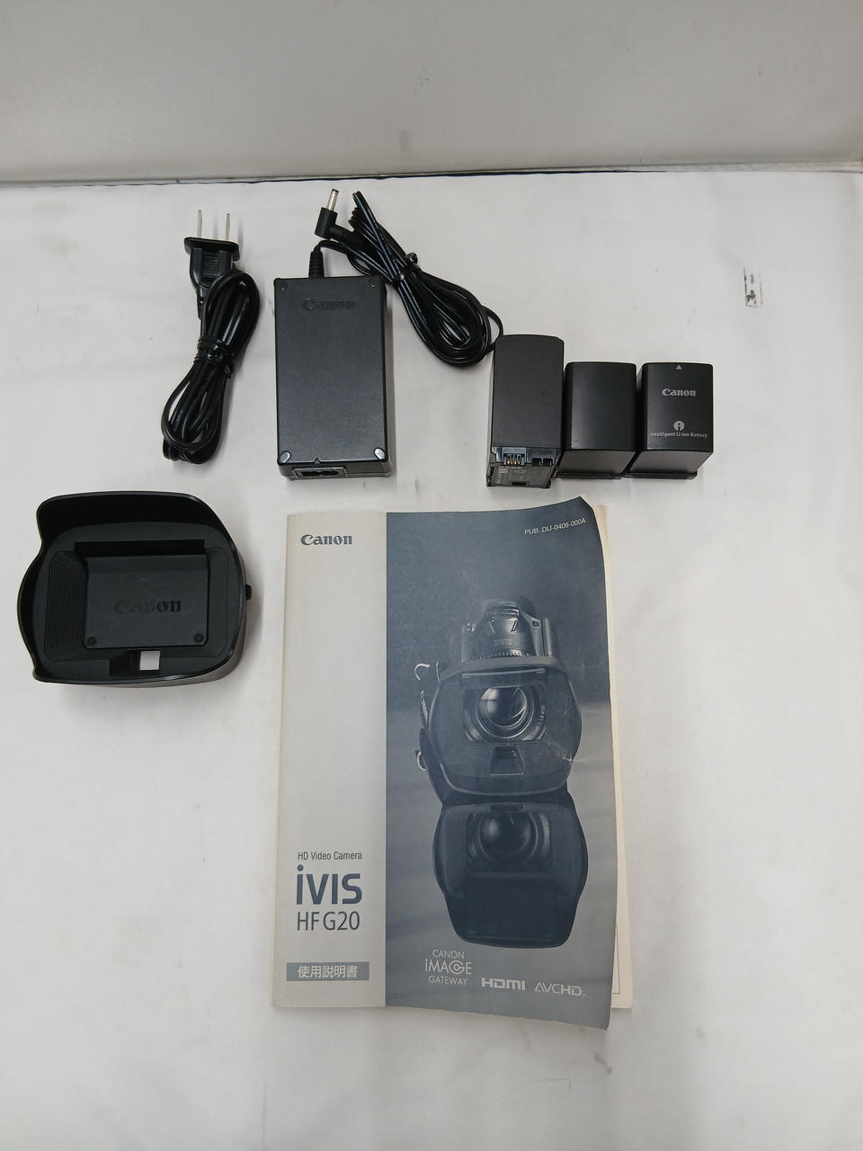 Canon iVIS HF G20 業務用ビデオカメラ アクセサリー多数付属 キヤノン(CANON)|HDビデオカメラ|【ハードオフ公式通販】オフモール