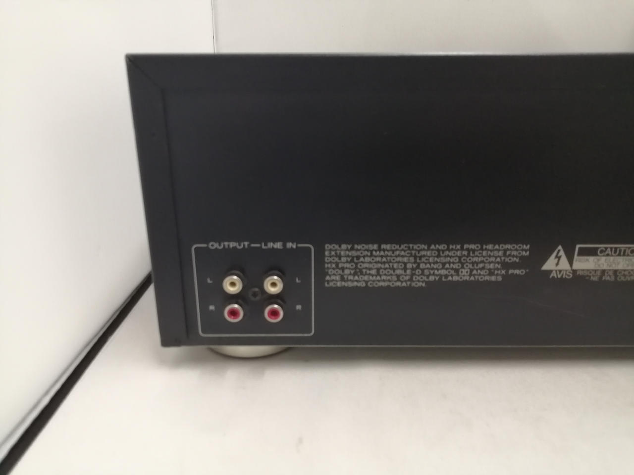 値下げ中　TEAC カセットデッキ ブラック 21574-537-